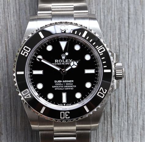 rolex submariner date listenpreis 2024|2022 Rolex Submariner no date.